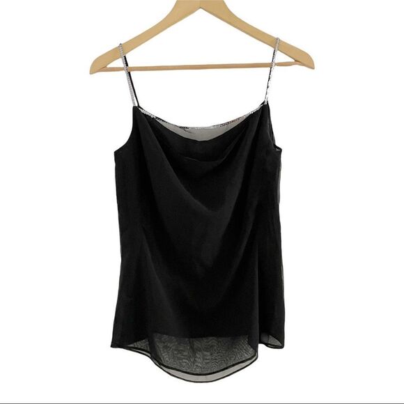 Kenzo Chiffon Camisole With Sequins sz 40/ US M - Picture 1 of 3